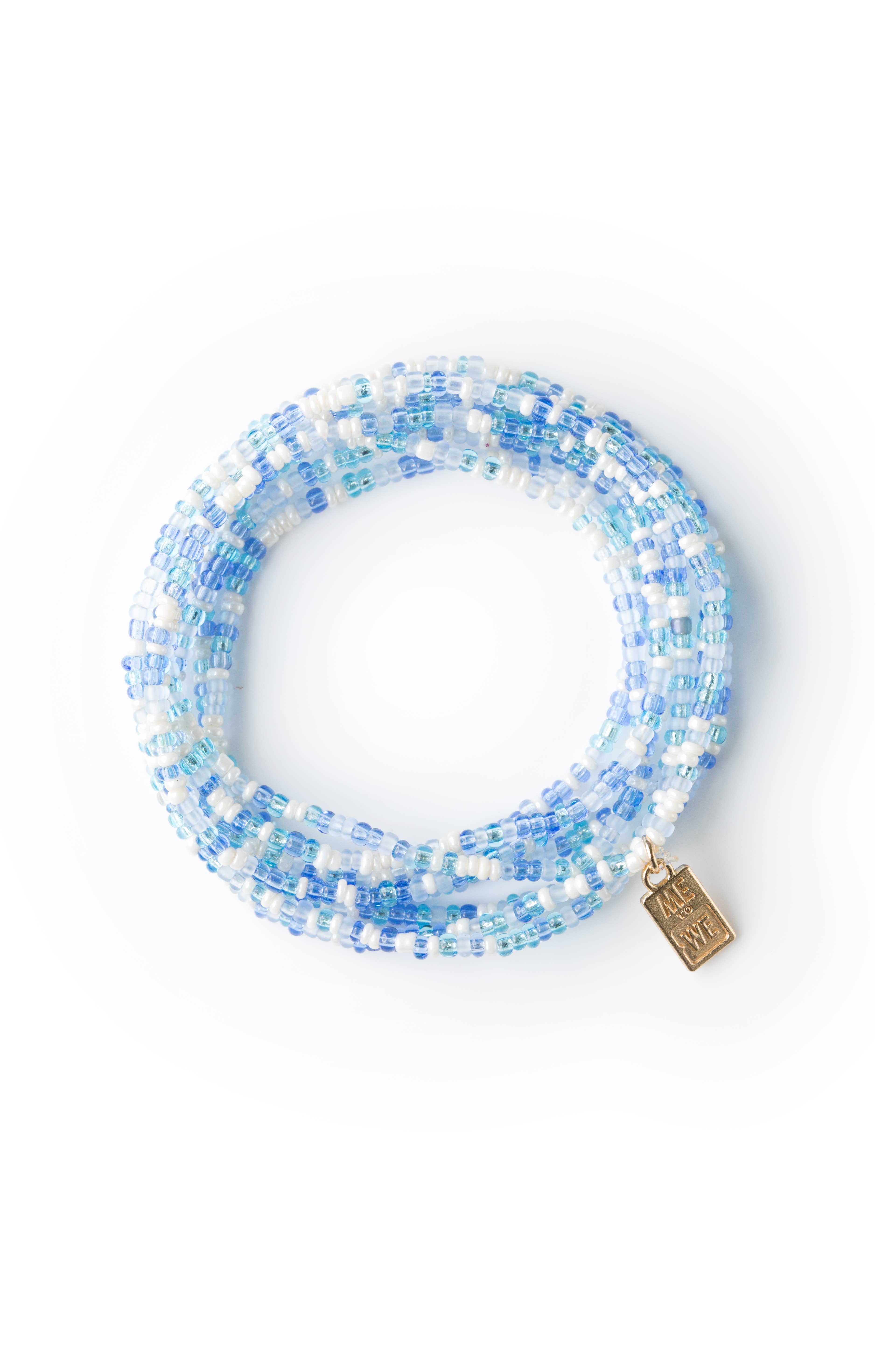 ME to WE - Vente Bracelet de perles - Bracelet Serenity Rafiki - Eau2