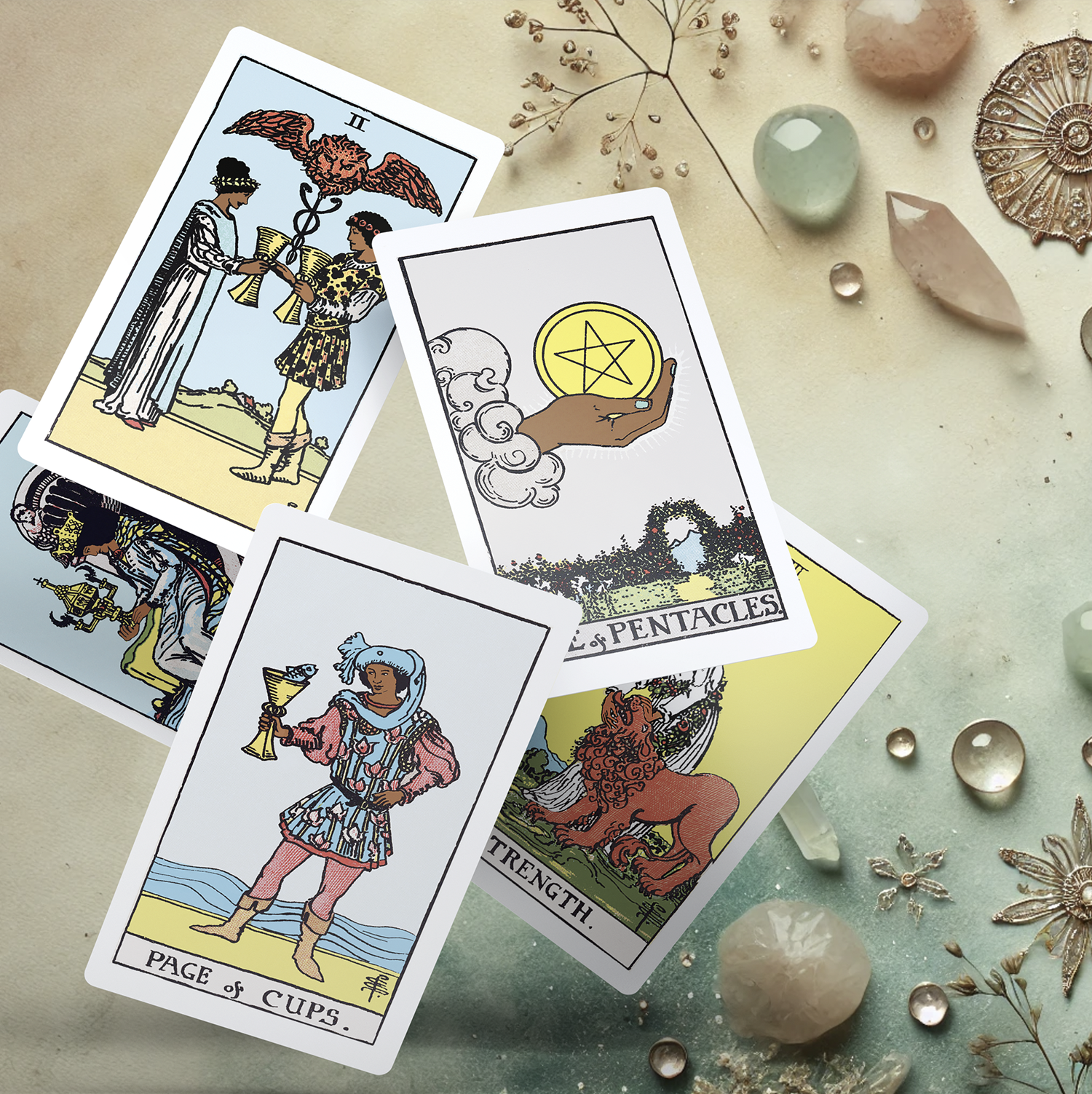Mahogany Tarot – Engroshandel Tarotkort – Mahogni Tarot Deck | Sort Tarot | Afroamerikansk Tarot8