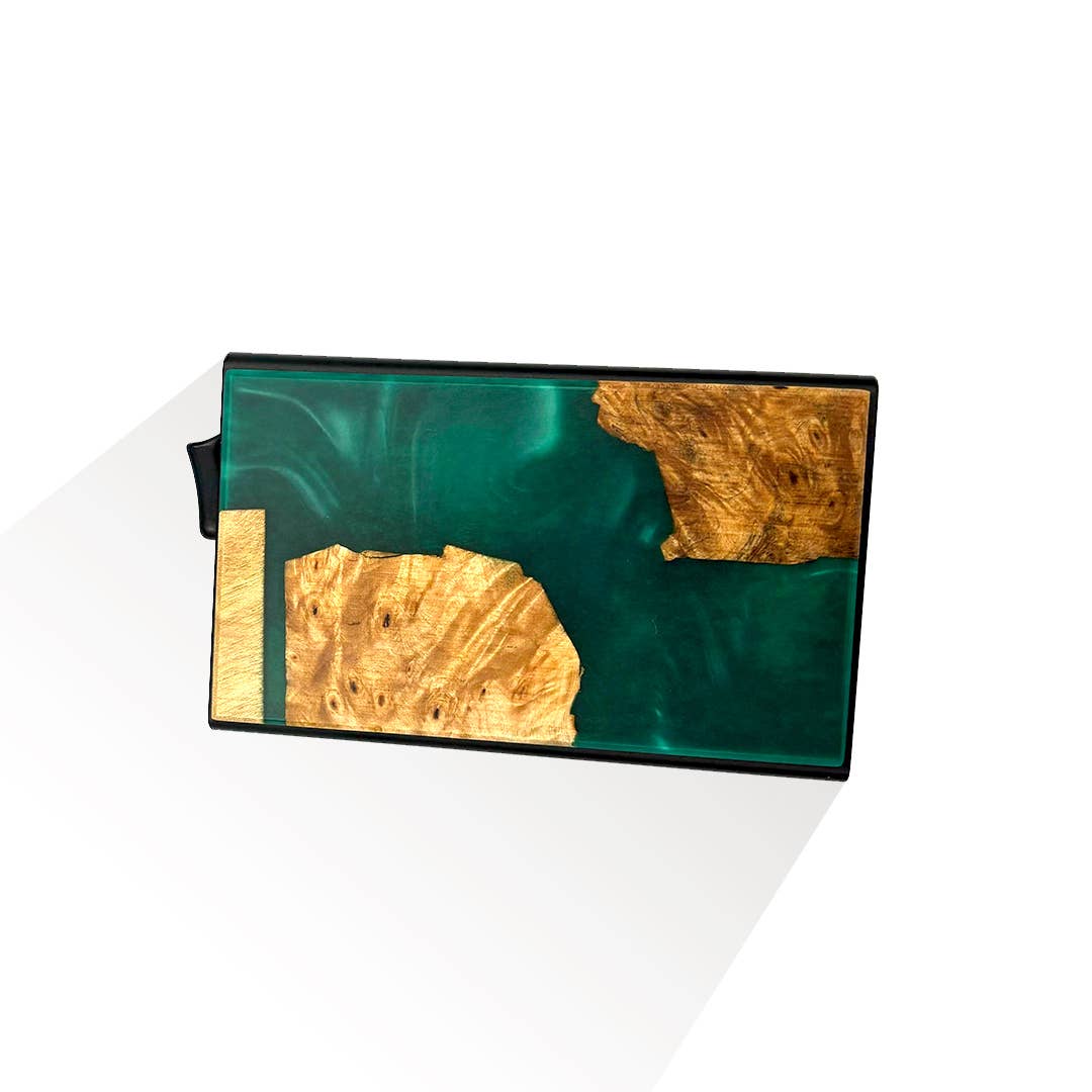 Wooden Element - Wholesale Wallet - Unisex - Wood/Resin Smart Pop-up Wallets (Assorted pack of 11)27