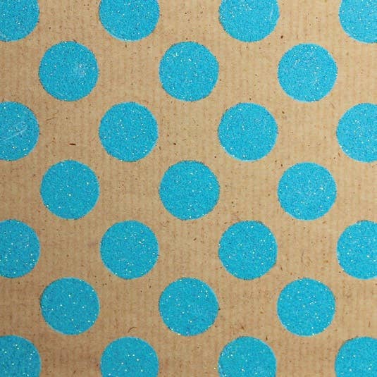 The Unique Paper Company – wholesale Wrapping paper roll – Luxury Glitter Roll wrap Neon Kraft (12 rolls)4