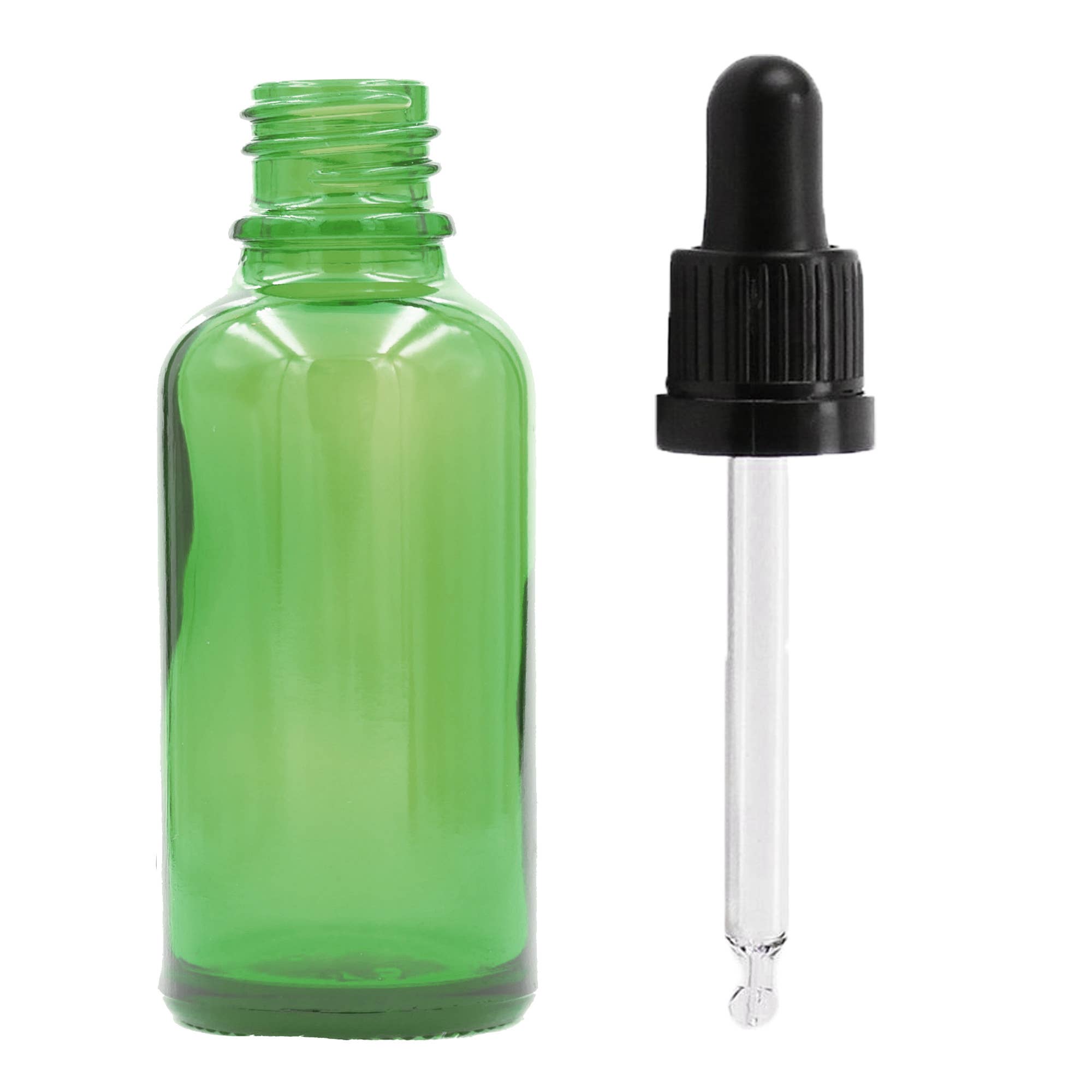 AWGifts Europe - Wholesale Essential Oil Holder - Wholesale Green Glass Dropper Bottles - 100ml2