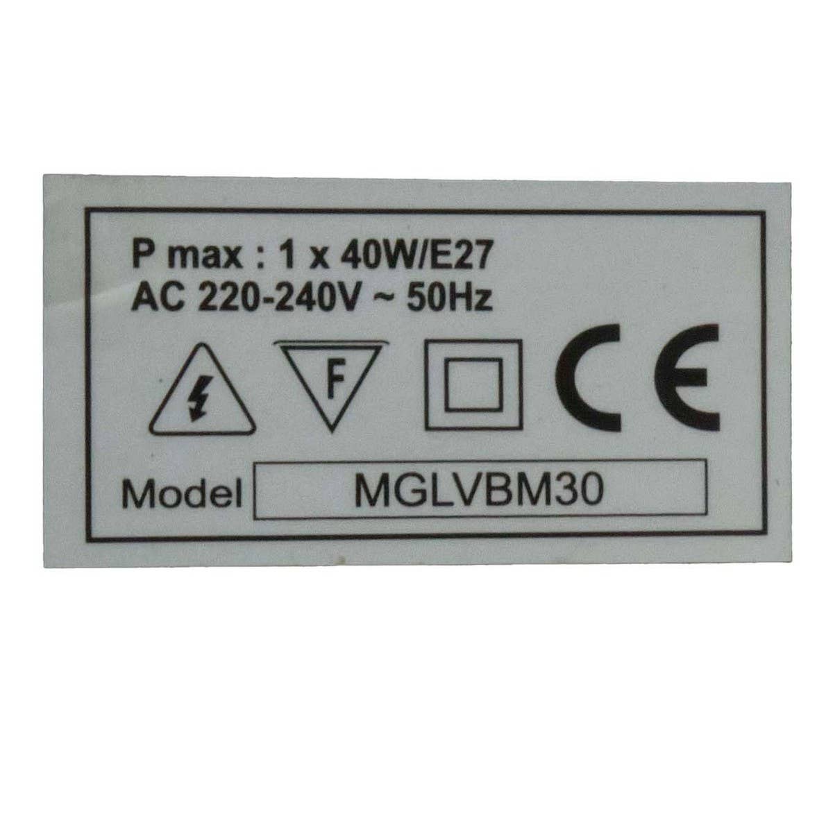 Mars & More - Brand of B Living - Wholesale Decorative Tabletop Object - Lamp base bulbs mango wood 30cm2