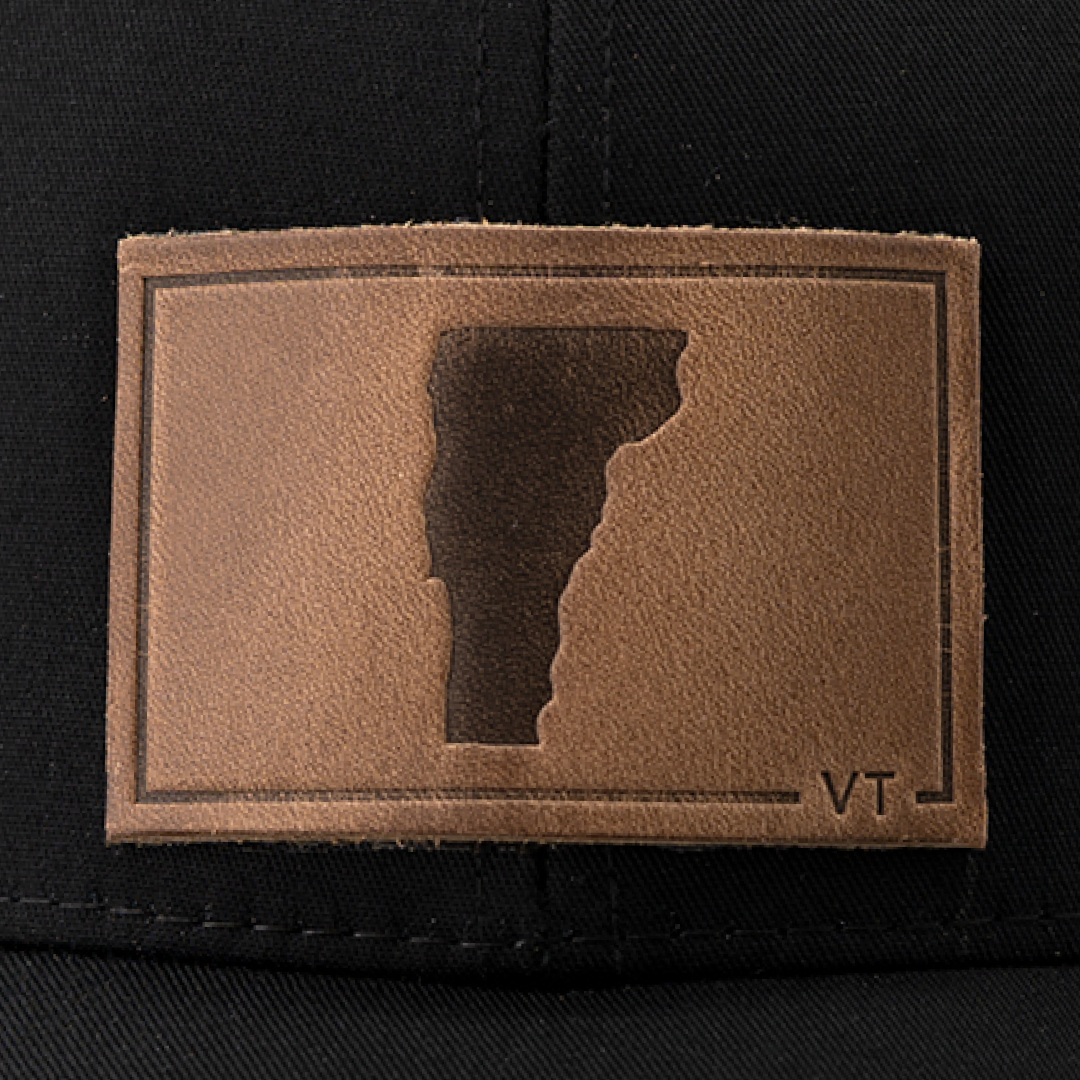 Range Leather Co. - Wholesale Trucker Hat - Unisex - Vermont Silhouette Hat | Leather Patch Trucker Hat6