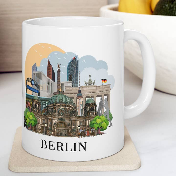 Berlijnse Landmark Mok voor wholesale door simply blessed shy