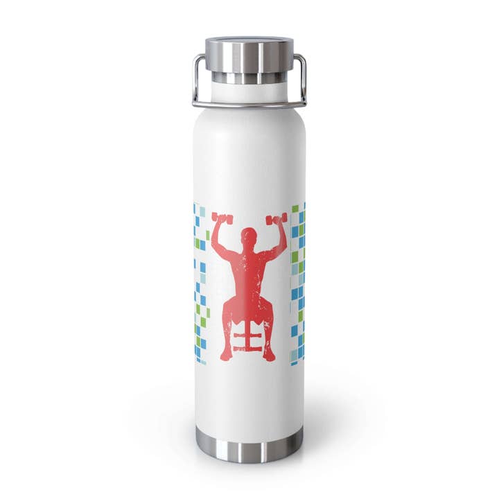 RC'nSONS - Wholesale Water Bottle - Fitness Water Bottle, 22oz Copper Vacuum Insulated - Stay Hydrated During Workouts
