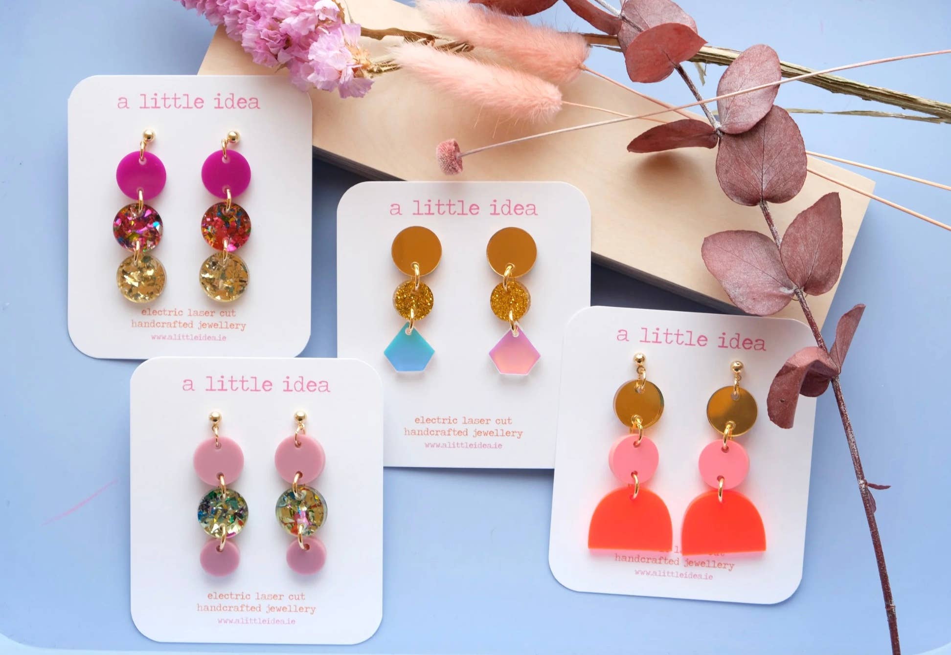 A Little Idea – wholesale Dangle earrings – 'Debbie Harry' collection