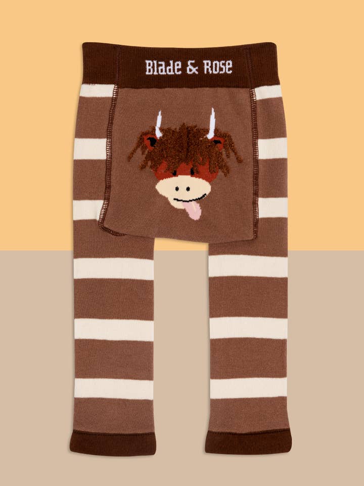 Blade and Rose Limited - Wholesale Clothing Set - Baby - Neutral Hamish Cow Design