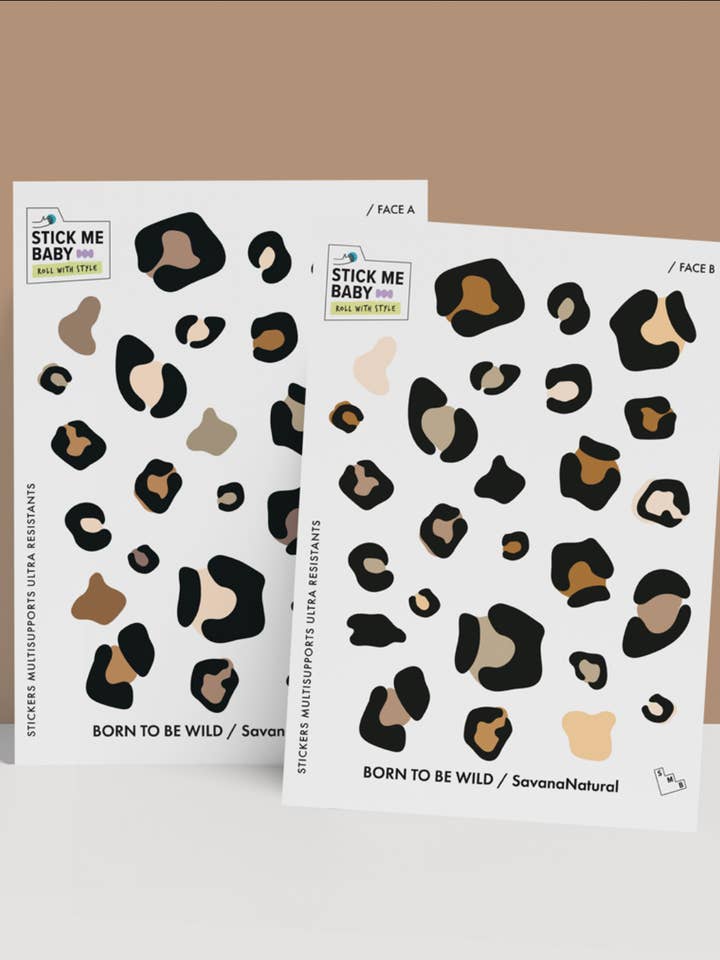 Set BORN TO BE WILD/ SavanaNatural for wholesale by Stick Me Baby