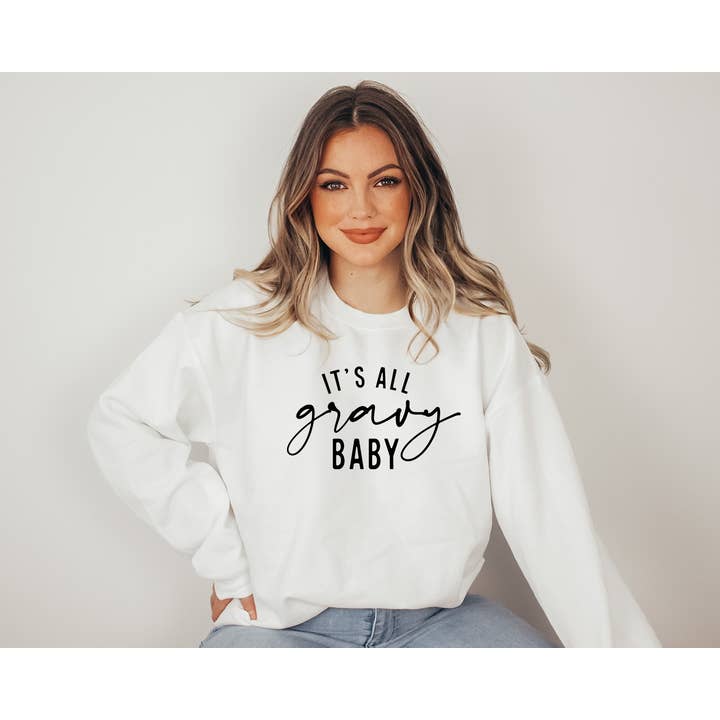 Thanksgiving Sweatshirt, Trendig Holiday Apparel, Holiday Tee för wholesale av Bash