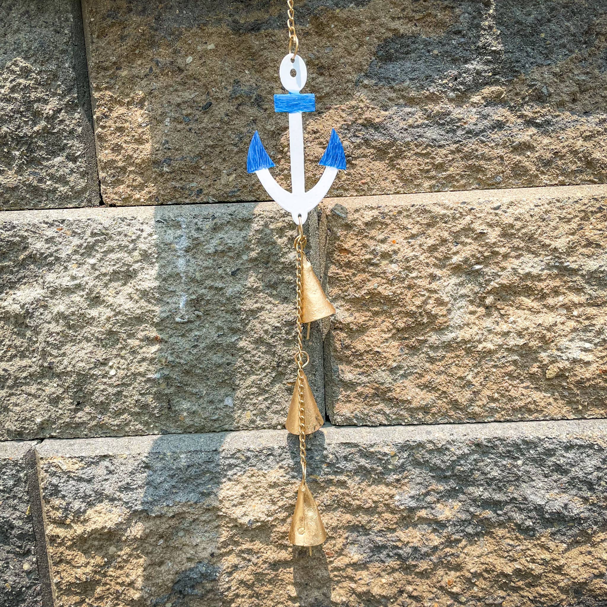 Mira Fair Trade - Wholesale Wind Chime - Nautical Anchor Chime2