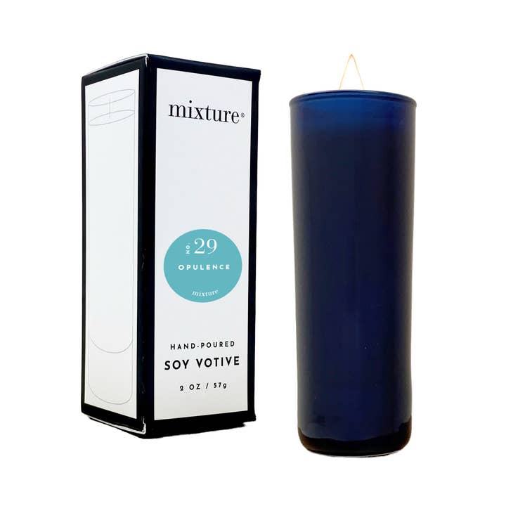 Mixture Home - Wholesale Votive Candle - 2 oz Cobalt Votive3