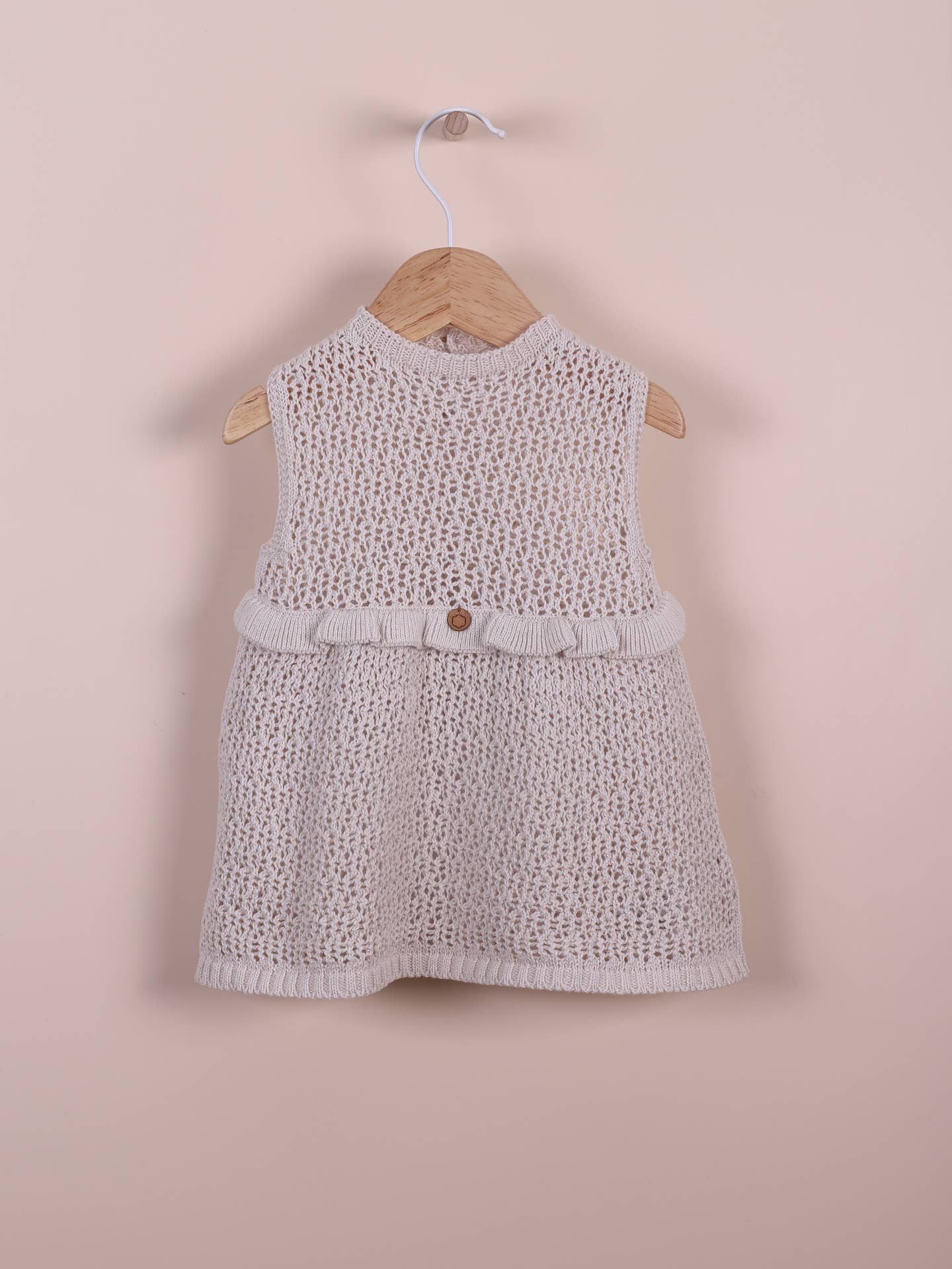 Wedoble: sustainable children's fashion - Wholesale Dress - Baby - Vestido com mangas curtas em malha de algodão | FRIENDLY VIBE6