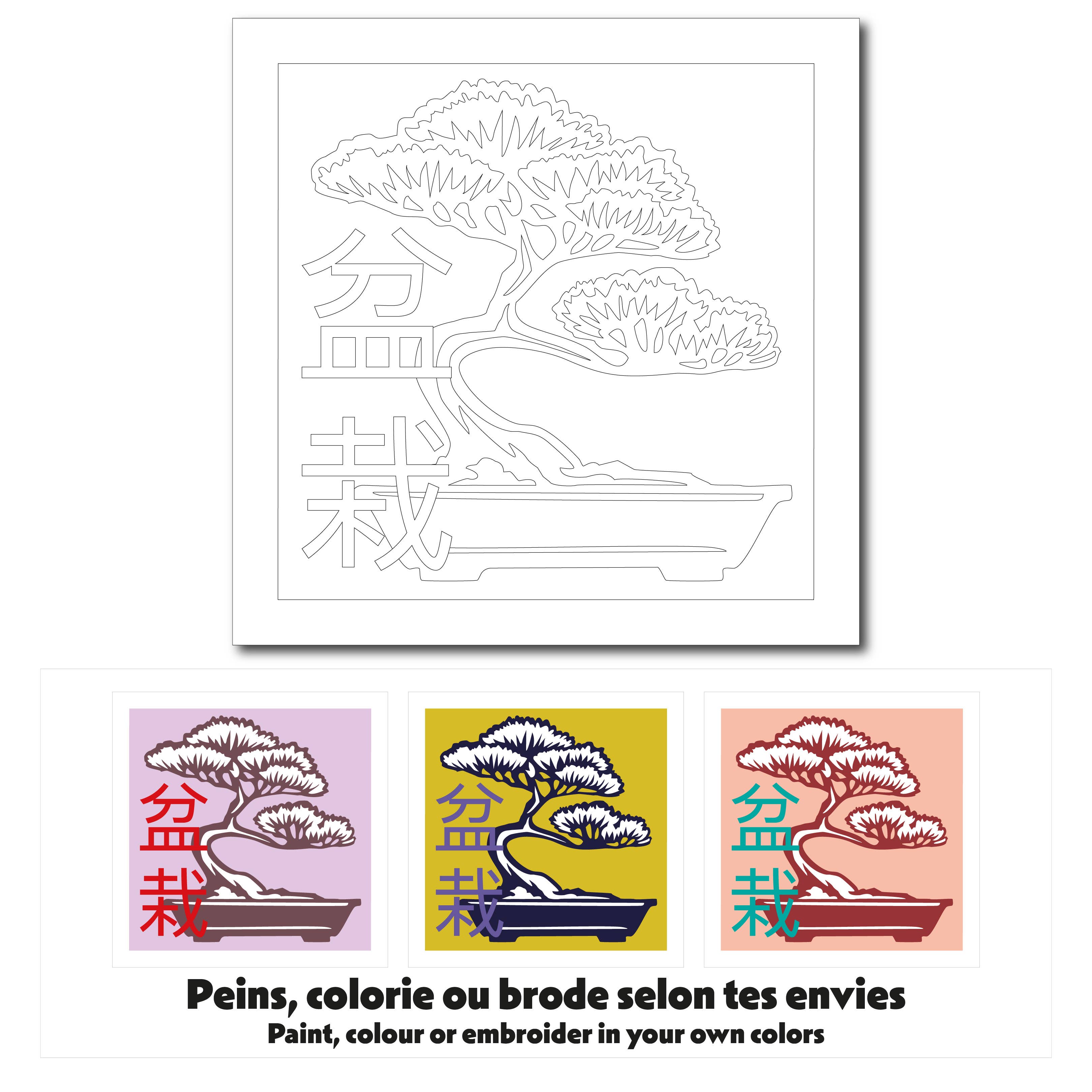 Fukuri - Wholesale DIY Craft Kit - Creative card - DIY - BONSAÏ1