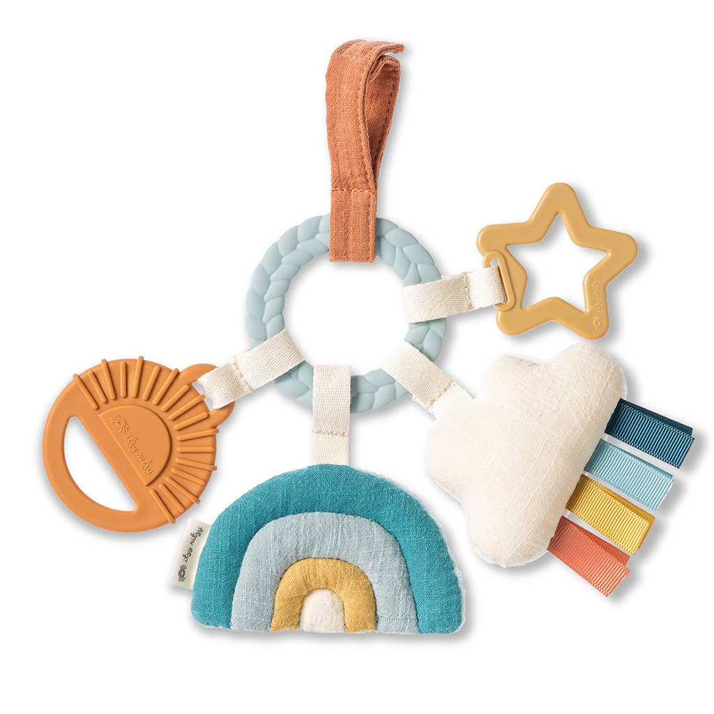 Itzy Ritzy - Wholesale Teether (Not Clip-On) - Baby - *NEW OPTION* Bitzy Busy Ring™ Teething Activity Toy0