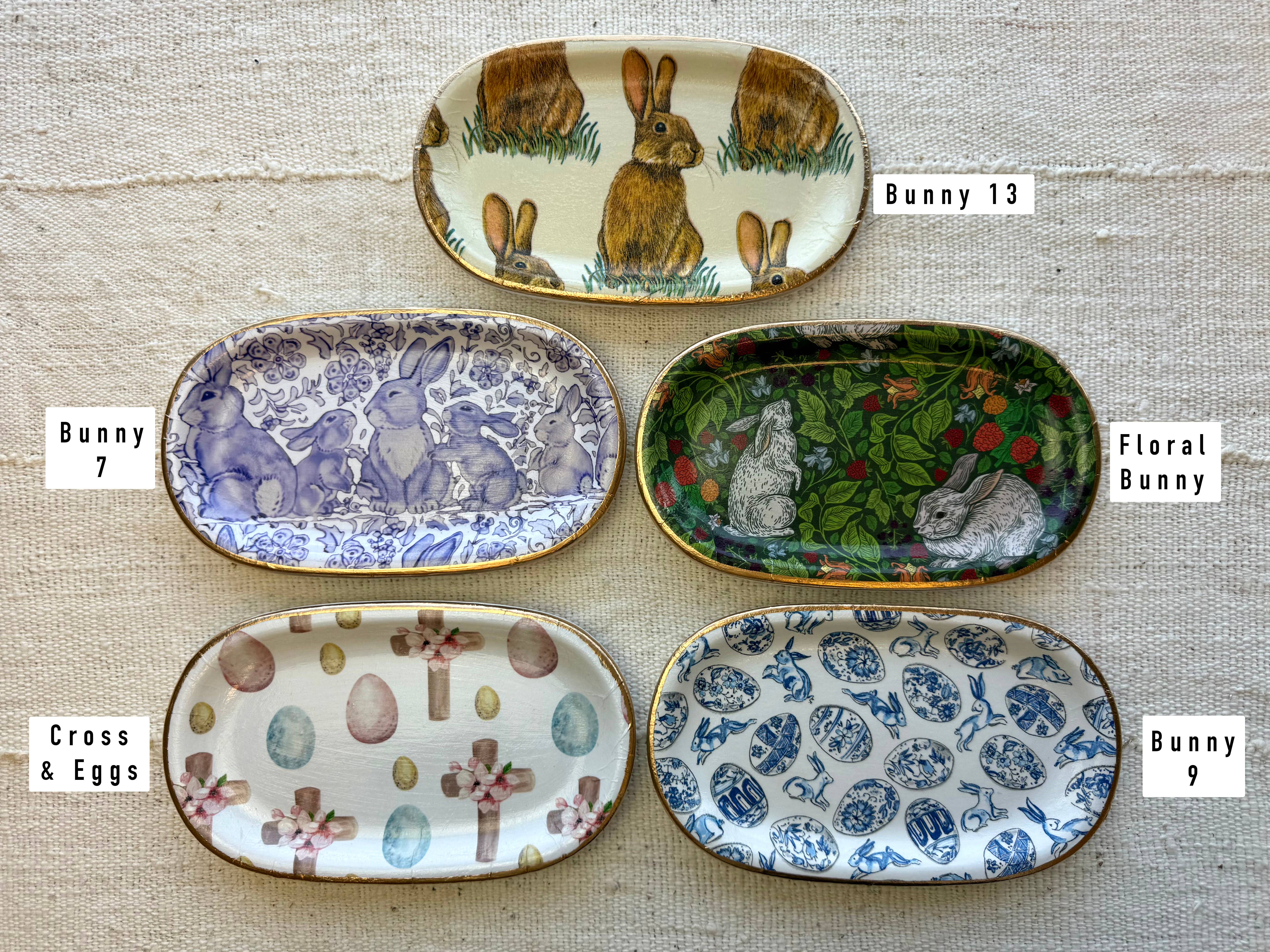 Ten Twenty Six Designs - Wholesale Decorative Tray - Easter Ceramic Trays 1