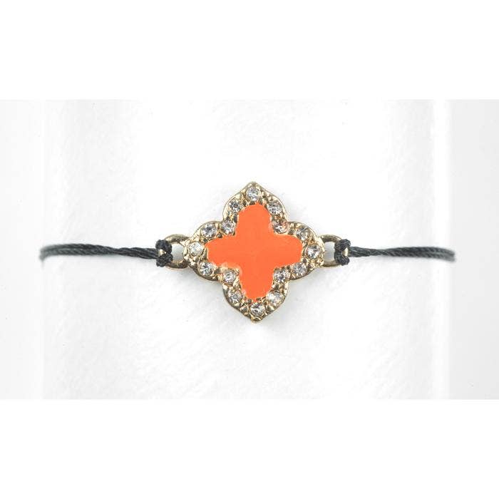 Charm-Armband aus orangefarben für den Großhandel von Sissy Yates Designs