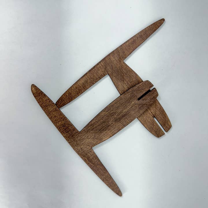 Art by Erica H & Rebel Stitchers - Wholesale Craft Tool - Handmade Wooden 1 Yard Niddy Noddy - Disassembles Easy