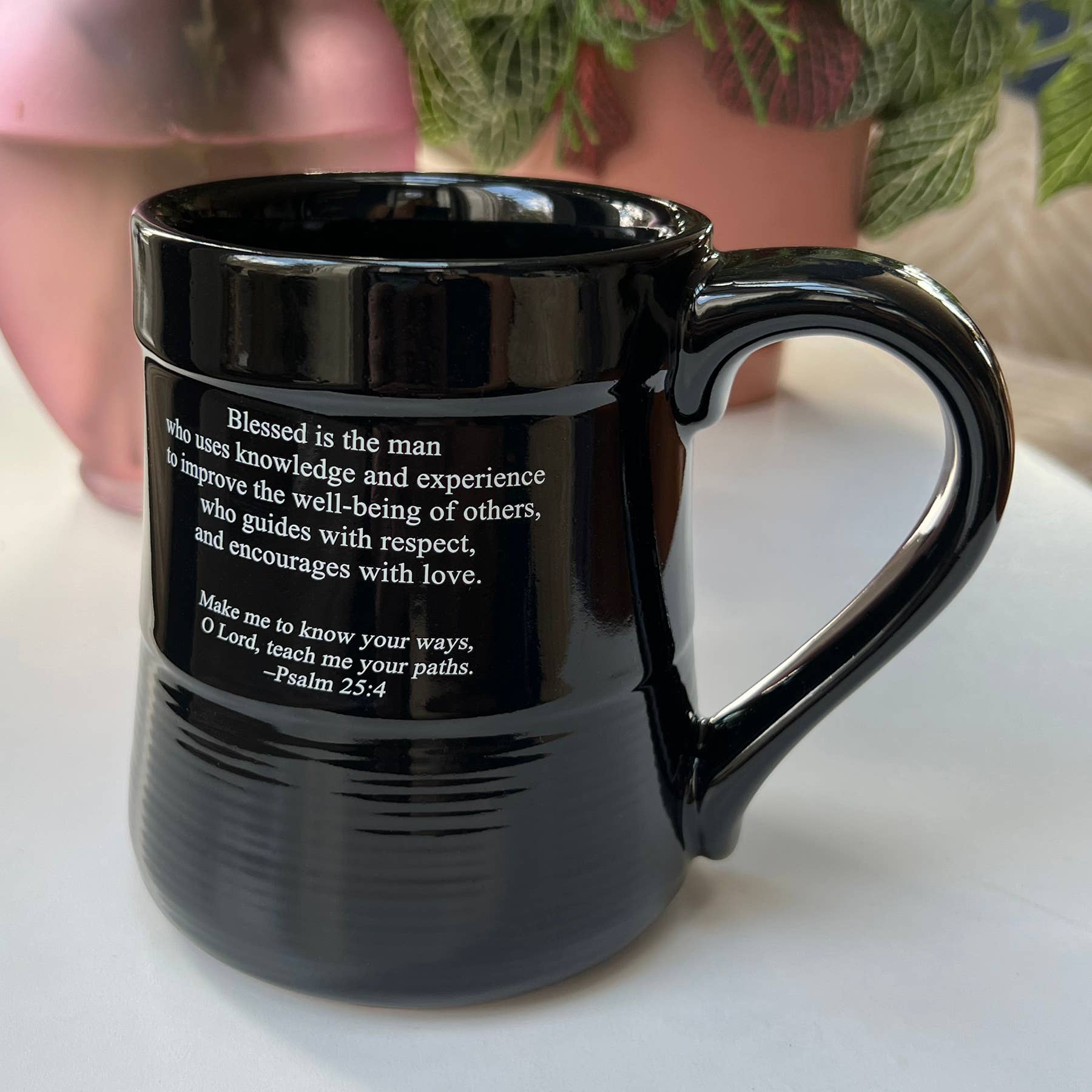 Abbey + CA Gift - Wholesale Coffee Mug - Man of Wisdom Pottery Mug2