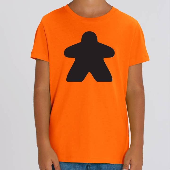 Meeple T-shirt voor kinderen voor wholesale door Meeplings | Handmade in Berlin