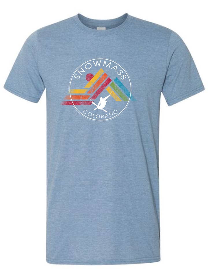 Geo Step Graphic T-Shirt for wholesale by Wild West Shirt Company