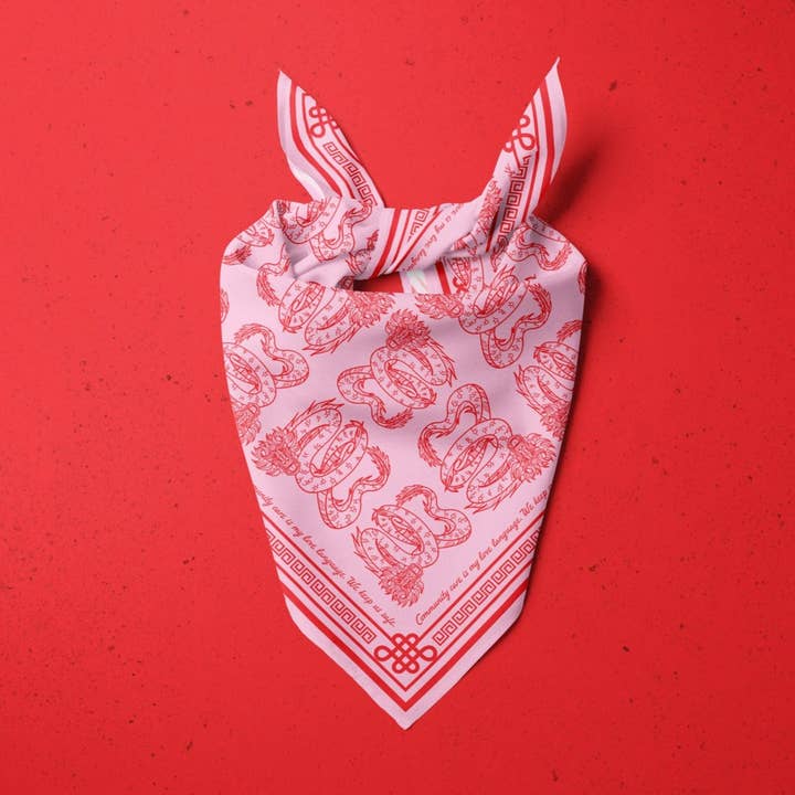We Keep Us Safe Dragon Bandana for wholesale by Moonymade