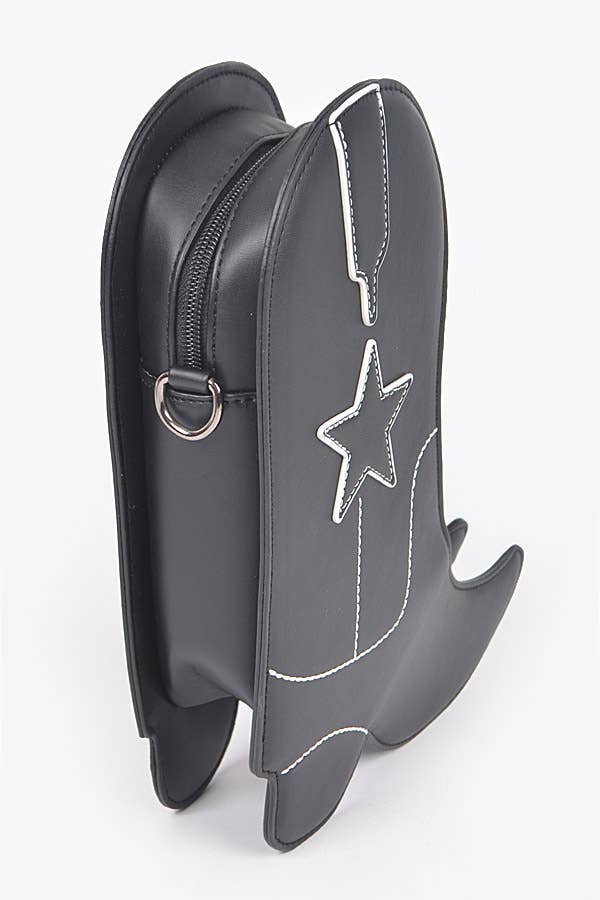 Vit Cowboy Boots Crossbody kedjeväska för wholesale på Faire3