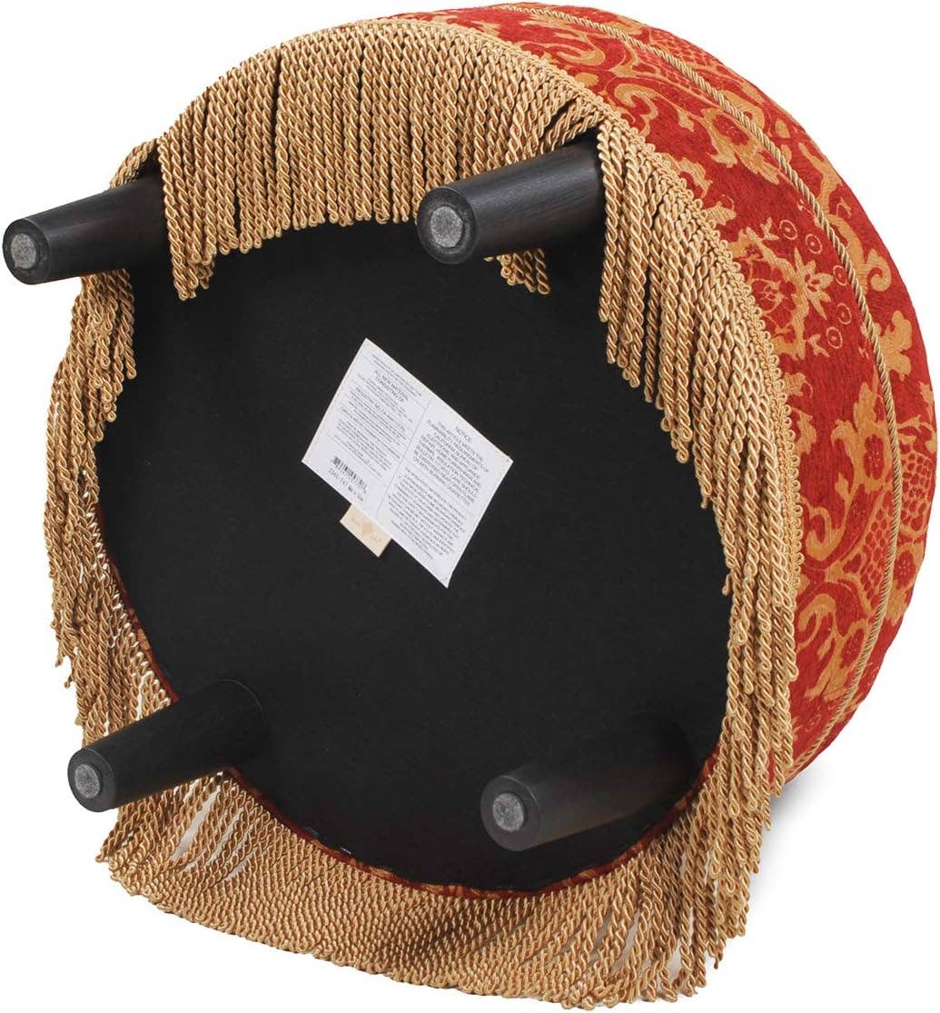 Jennifer Taylor Home - Wholesale Ottoman - Yolanda 24" Round Upholstered Accent Ottoman39