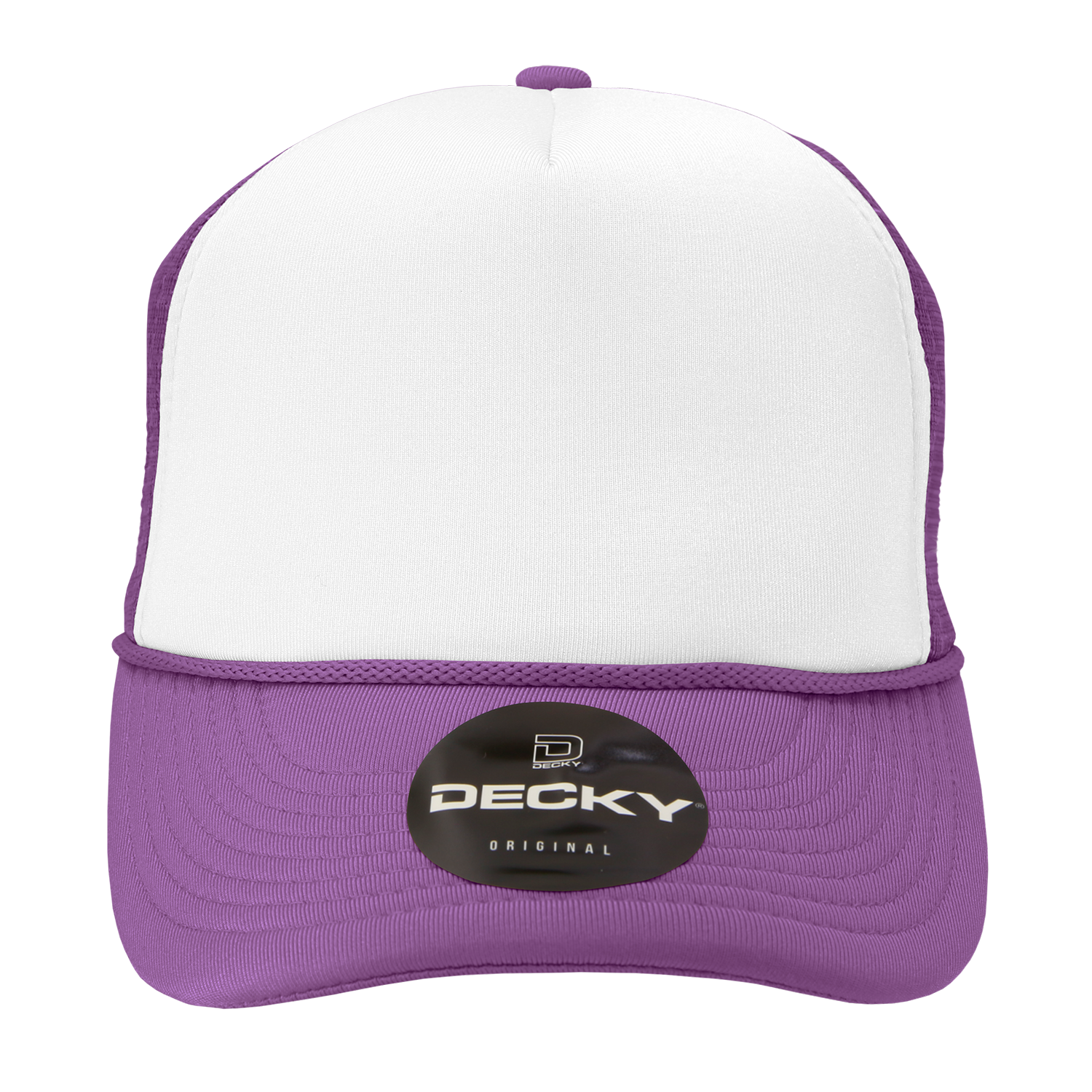 The Park Wholesale - Wholesale Trucker Hat - Unisex - Blank Trucker Foam Mesh 2-Tone Hats - Decky 210/602585