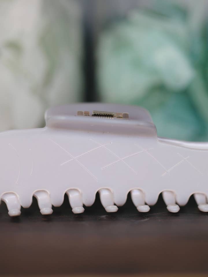 Bone fish hair clip for wholesale by The Clay Bouquet