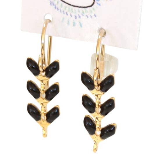 Piccoli orecchini in oro | Kaimu per la vendita all'ingrosso da parte di Chains By Lauren