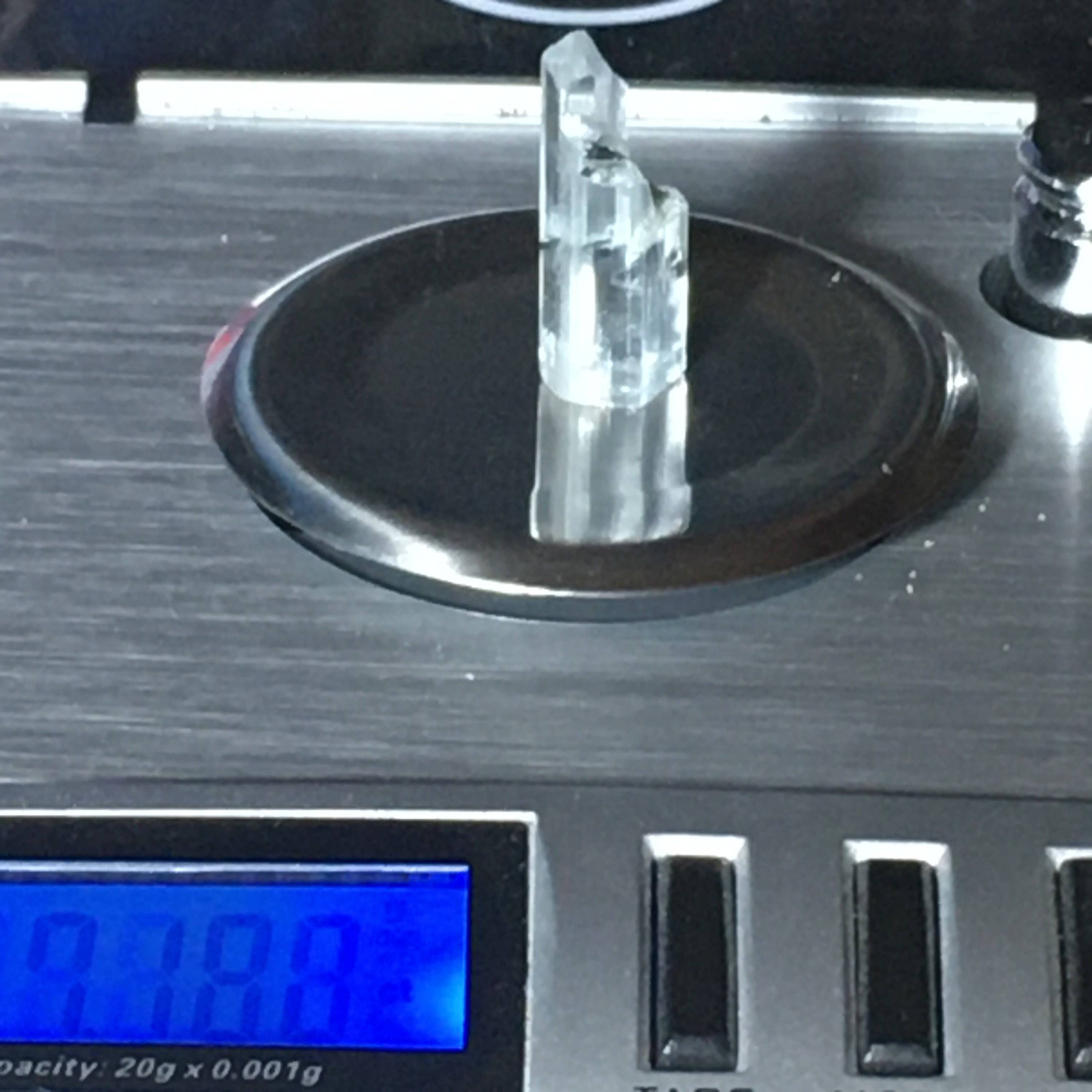 Wildheart Crystals - Wholesale Spiritual Stone/Crystal - Terminated Gem Aquamarine with Black Tourmaline 7.2ct9