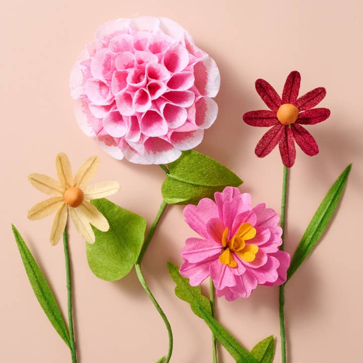 Ten Thousand Villages - Wholesale Artificial Flowers - Silk Paper Cosmo Flowers - Pink2