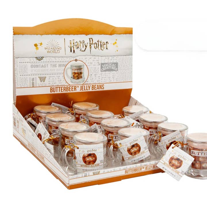 Majestic Wholesale – rebuçados por atacado – Jelly beans de Cerveja Amanteigada Harry Potter – Caneca de 1,2oz, 12 unidades0