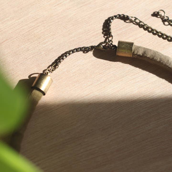 Vicente Atelier - Wholesale Woven Necklace - Botanika Collection - Necklace1