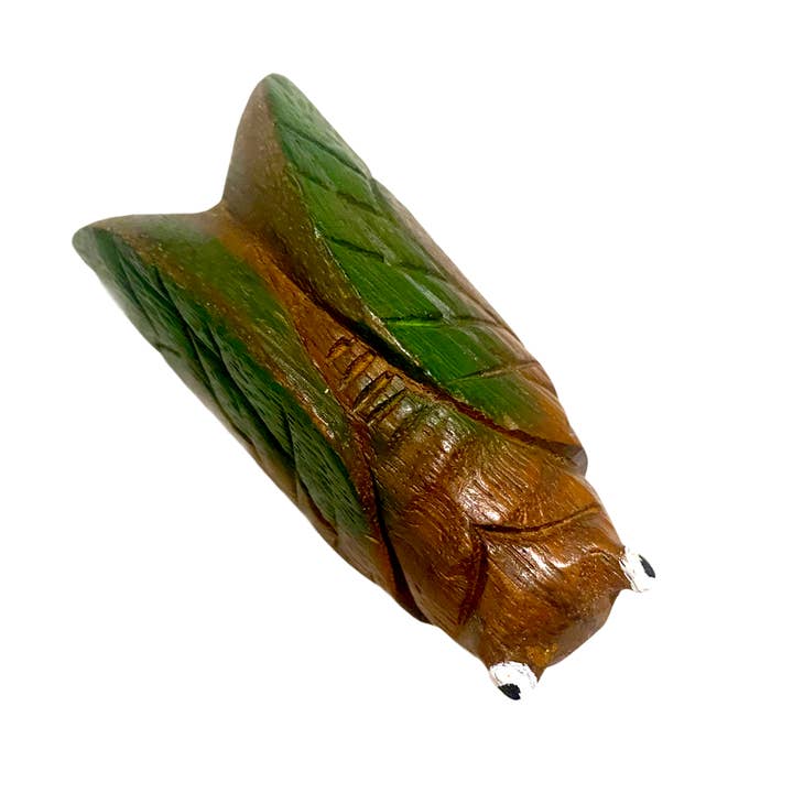 Music Frog Co - Wholesale Musical Toy - Kids & Baby - Painted Wooden Musical Cicada Maracas Shaker Instrument2