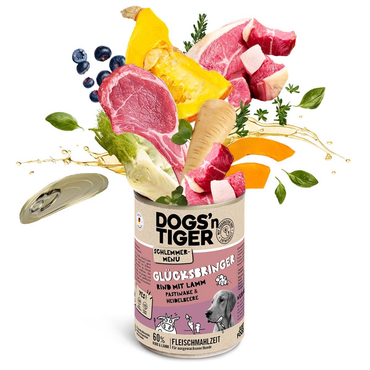 Dogs’n Tiger - Wholesale Pet Food - Dog - Dogs'n Tiger Adult Dog Food Lucky Charms Beef & Lamb2