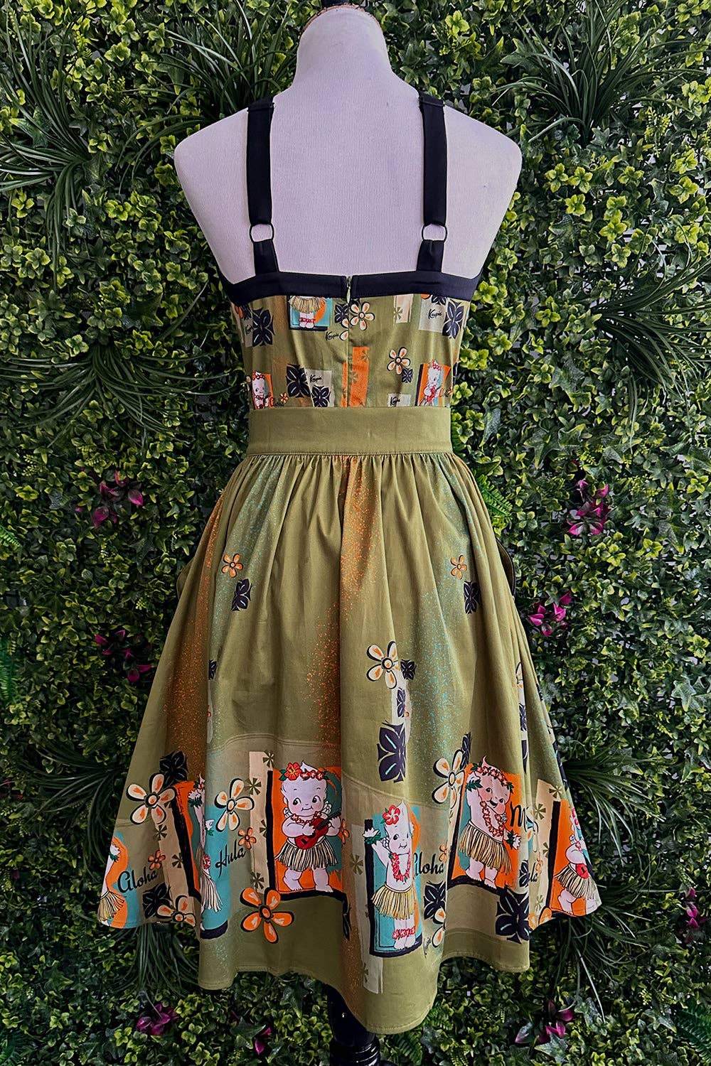 The Oblong Box Shop™ – Saia - Mulher por atacado – Saia Hula Kewpie® X TOBS6