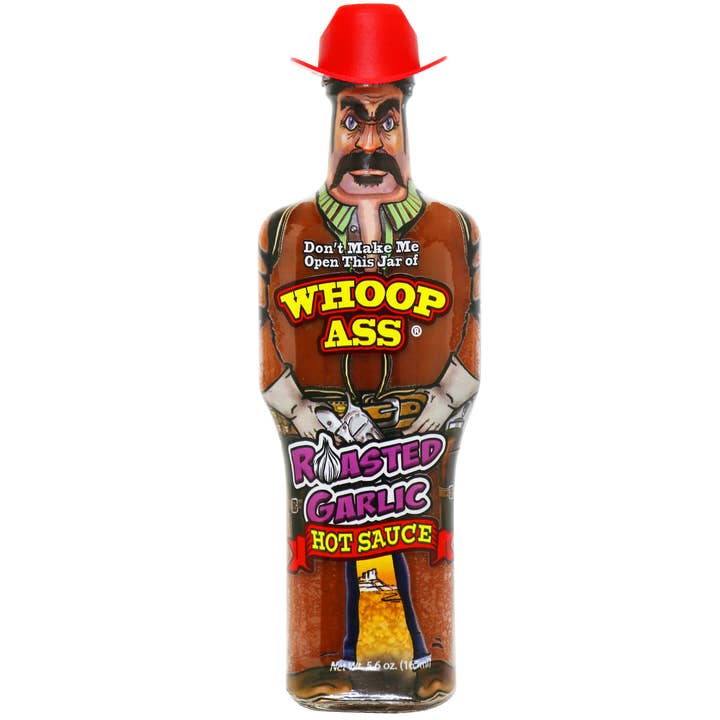 Southwest Specialty Food - Wholesale Hot Sauce - Whoop Ass Roasted Garlic Hot Sauce