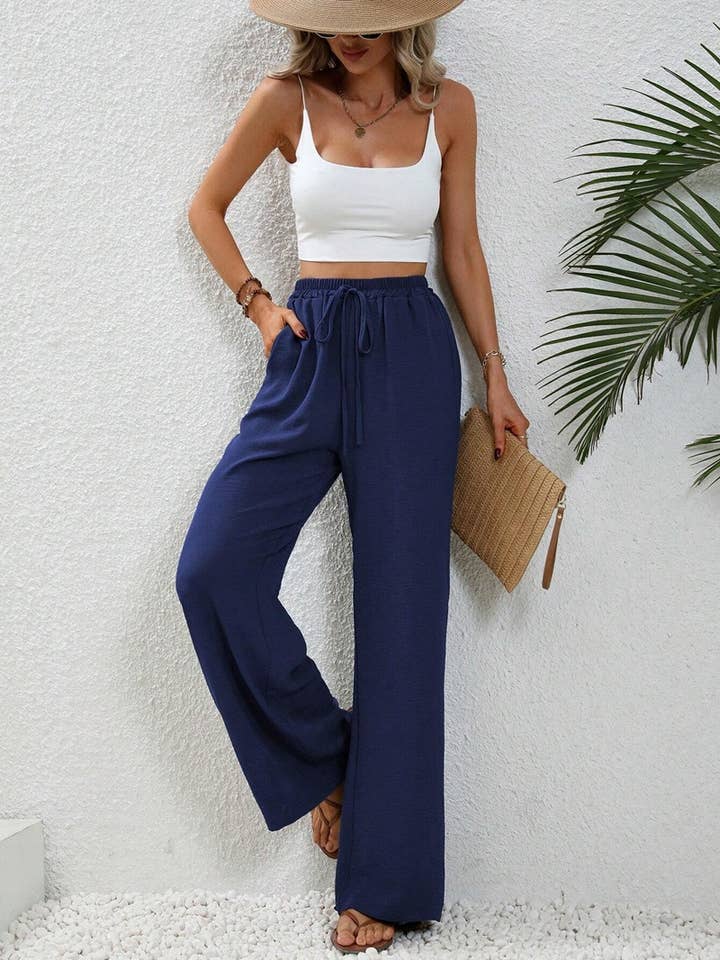 Lily Clothing - Wholesale Pants - Women's - All-in-one floor-length straight leg pants4