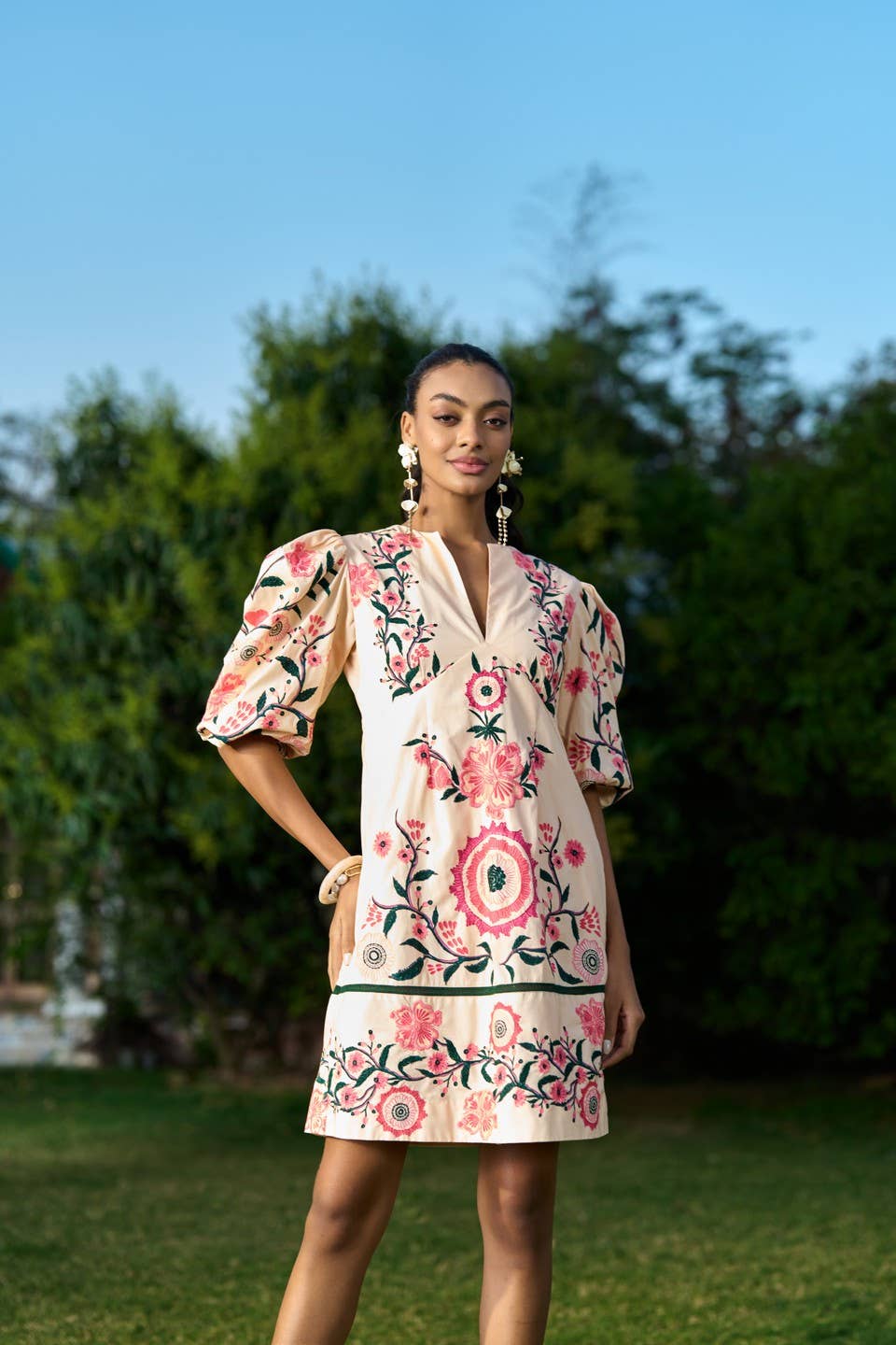 VERB BY PALLAVI SINGHEE - Wholesale Dress - Women's - Saanvi Embroidered Dress2