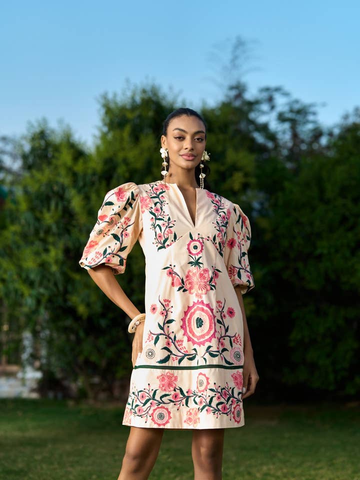 VERB BY PALLAVI SINGHEE - Wholesale Dress - Women's - Saanvi Embroidered Dress2