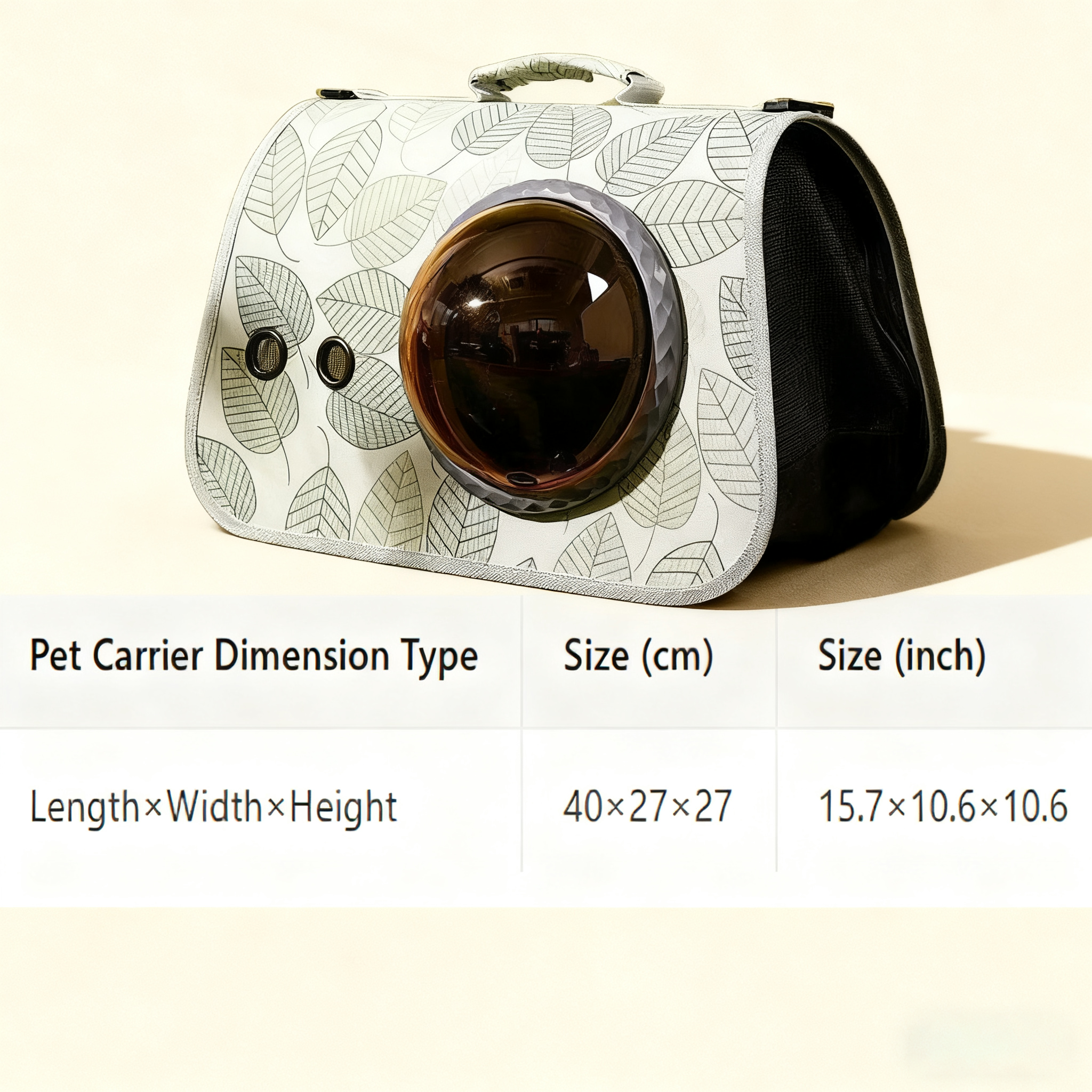 PAWPAWwholesale - Wholesale Pet Carrier - Cat/Dog - Pet Carrier Backpack Transparent Space Capsule Bag_CWMM68415