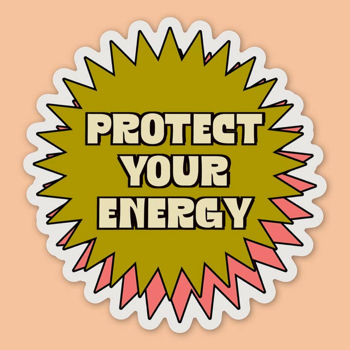 Charley Taylor Art - Wholesale Sticker - Bescherm uw Energy Y2K-sticker6