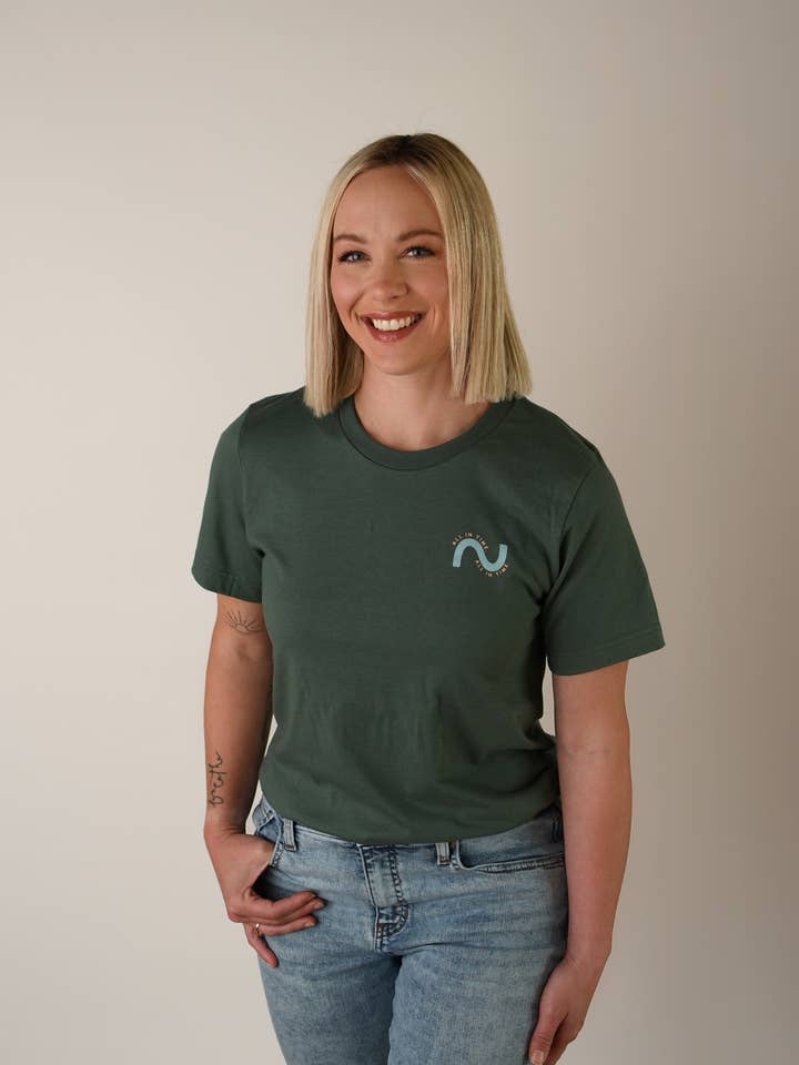 Take It One Day At A Time Tee for wholesale by Storied Folk & Co.