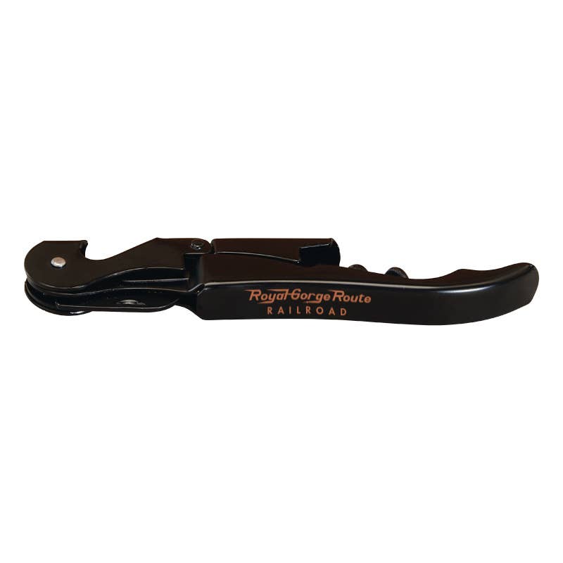 Mercantile 12 - Wholesale Bottle/Wine Opener - Custom BRAND / LOGO Deluxe Hinged Stainless Steel Corkscrew9