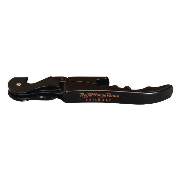 Mercantile 12 - Wholesale Bottle/Wine Opener - Custom BRAND / LOGO Deluxe Hinged Stainless Steel Corkscrew9