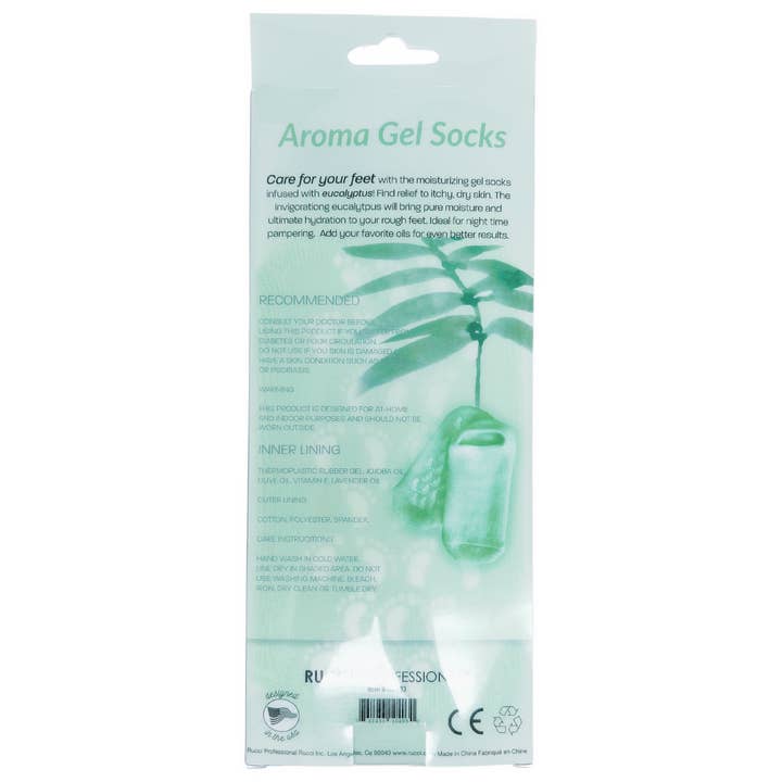 Rucci Professional - Wholesale Moisturizing Socks - RL403 Moisturizing Gel Booties – Hydrating Aromatherapy Foot13