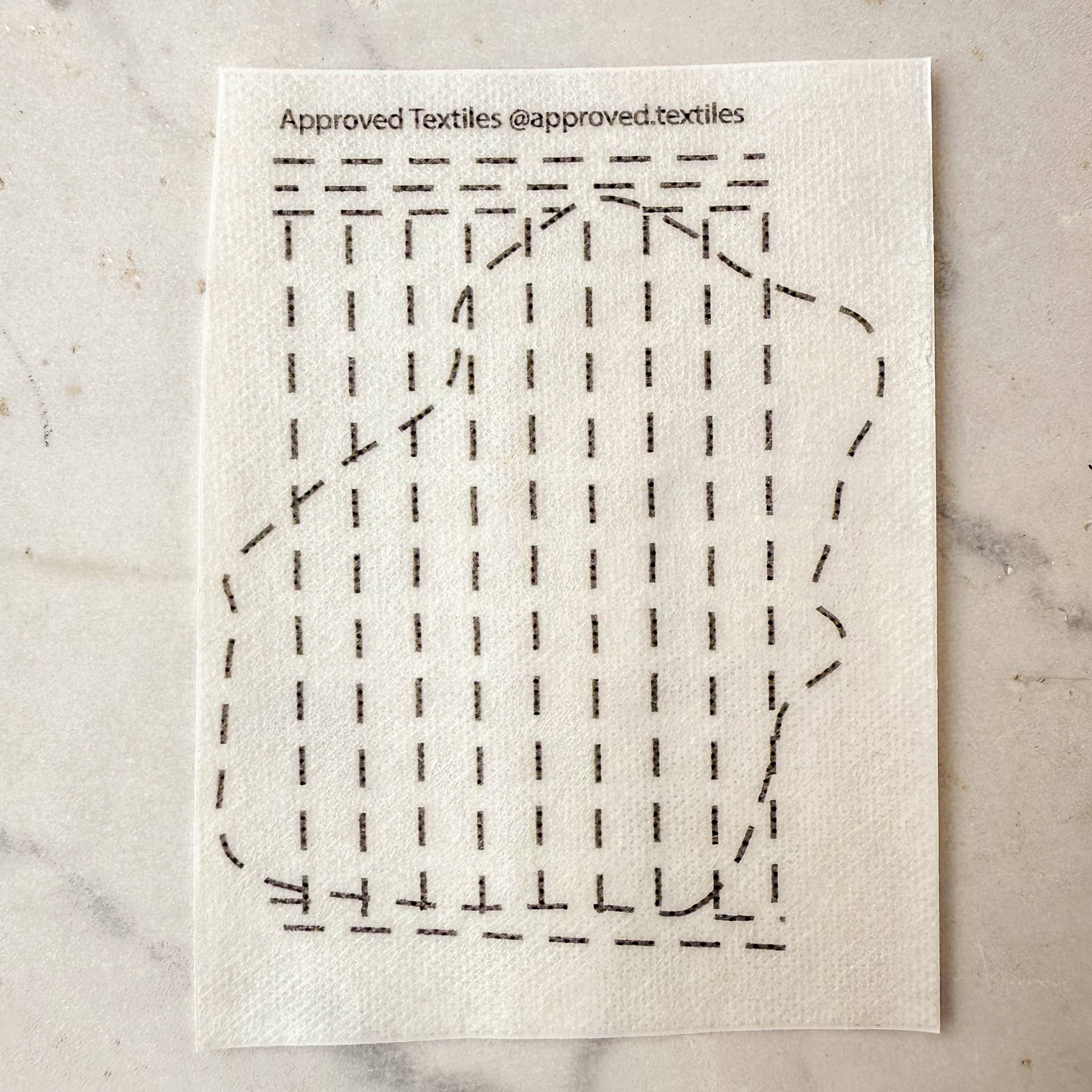 Approved Textiles - Vente Kits de couture - Shelia Hicks Réparation + Transfert d'embellissement3