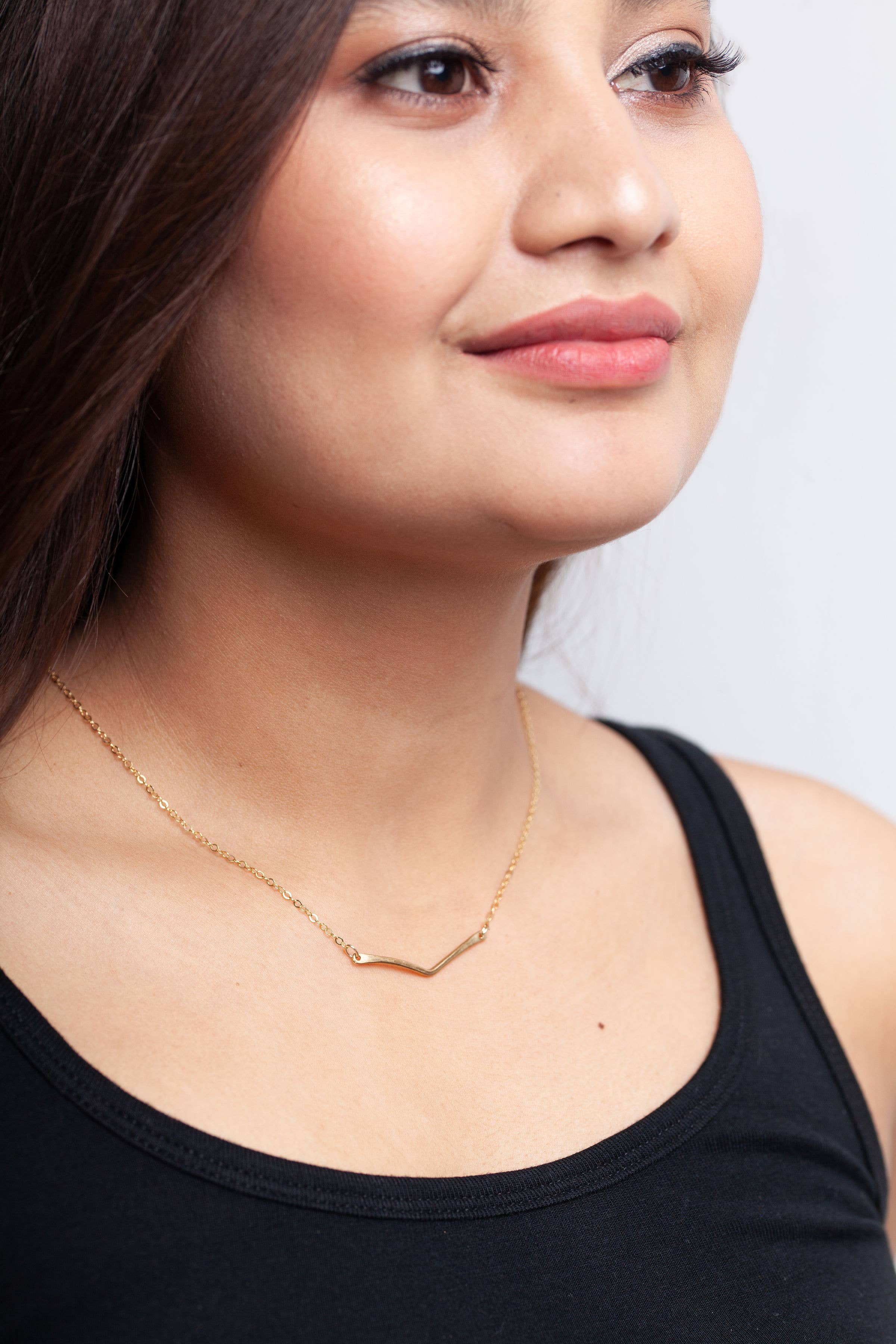 Forai - Wholesale Pendant/Charm Necklace - Esther Necklace in 14k Gold Filled/Brass1