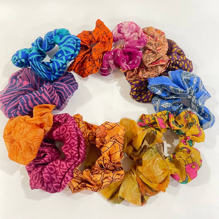 House of Kraft Jewelry & Accessories - Wholesale Scrunchie - Women’s - Scrunchie Set | Headbands | 2 Set Scrunchies | Handmade45